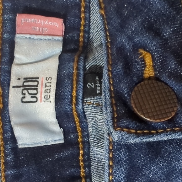 ⭐CAbi Star Print Slim Boyfriend Jeans ⭐ - Picture 5 of 7